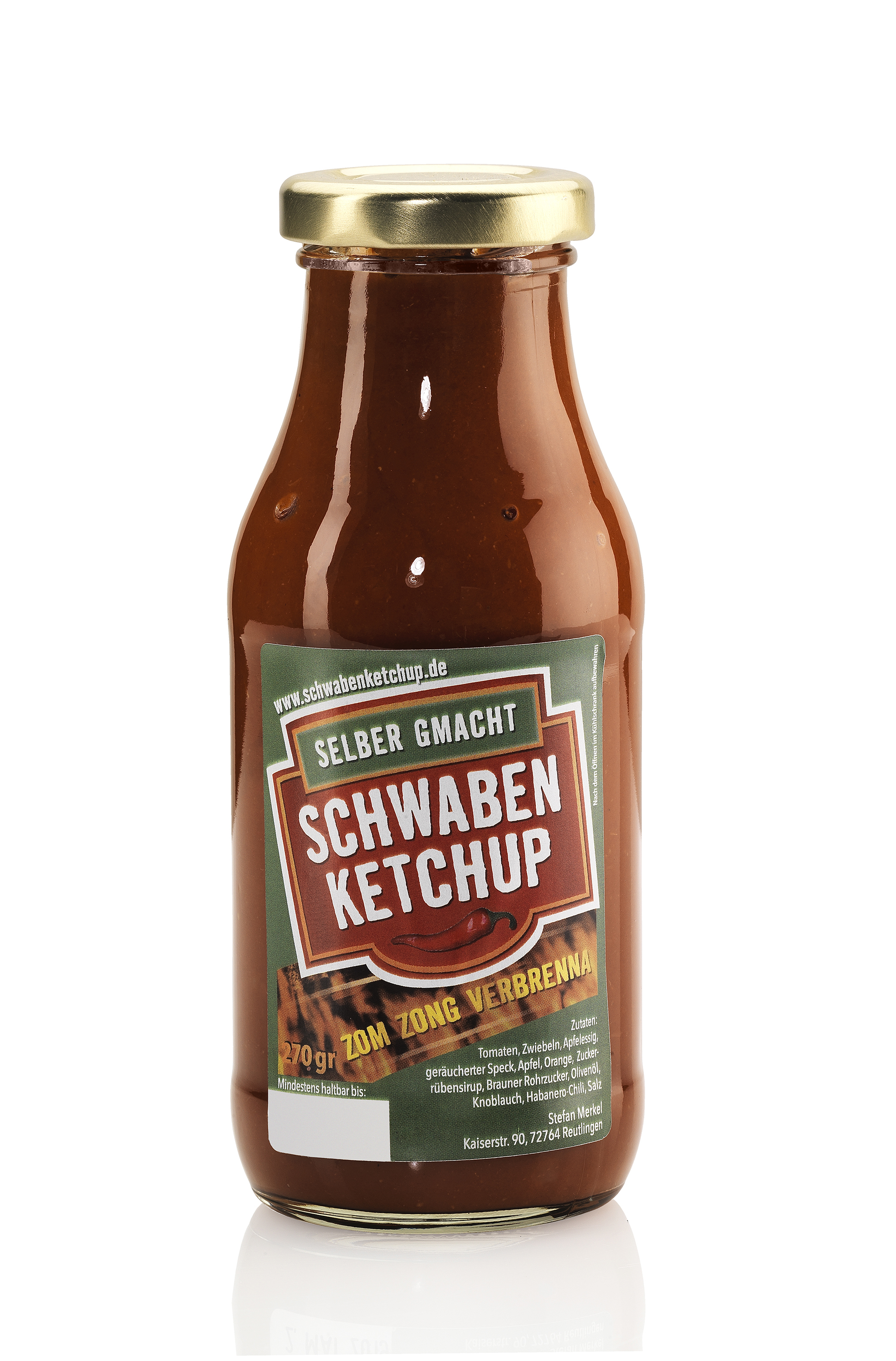 Schwabenketchup-ZZV Schwaben-Ketchup Zom Zong verbrenna